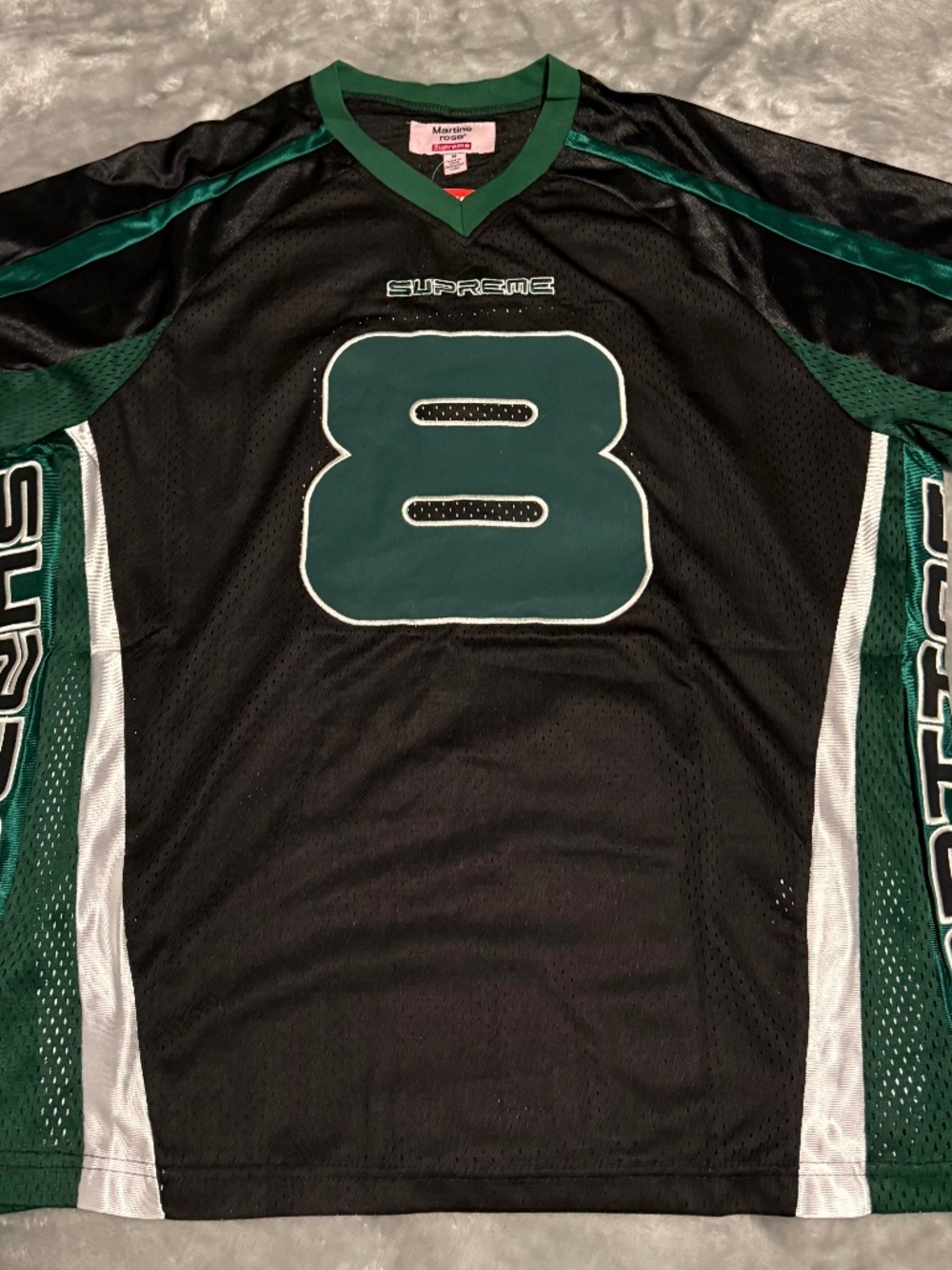 Supreme Black and green jersey